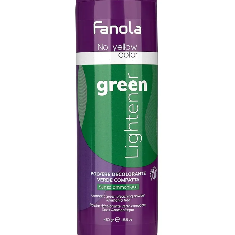 Fanola Blondierung^No Yellow Compact Blondierung GRÜN, 450 g