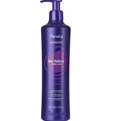 Fanola Haarkur|Wonder No Yellow Silber-Glanz-Pflegemask 350 ml