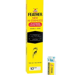 Feather Rasiermesser|Double Egde blades 10 Stück
