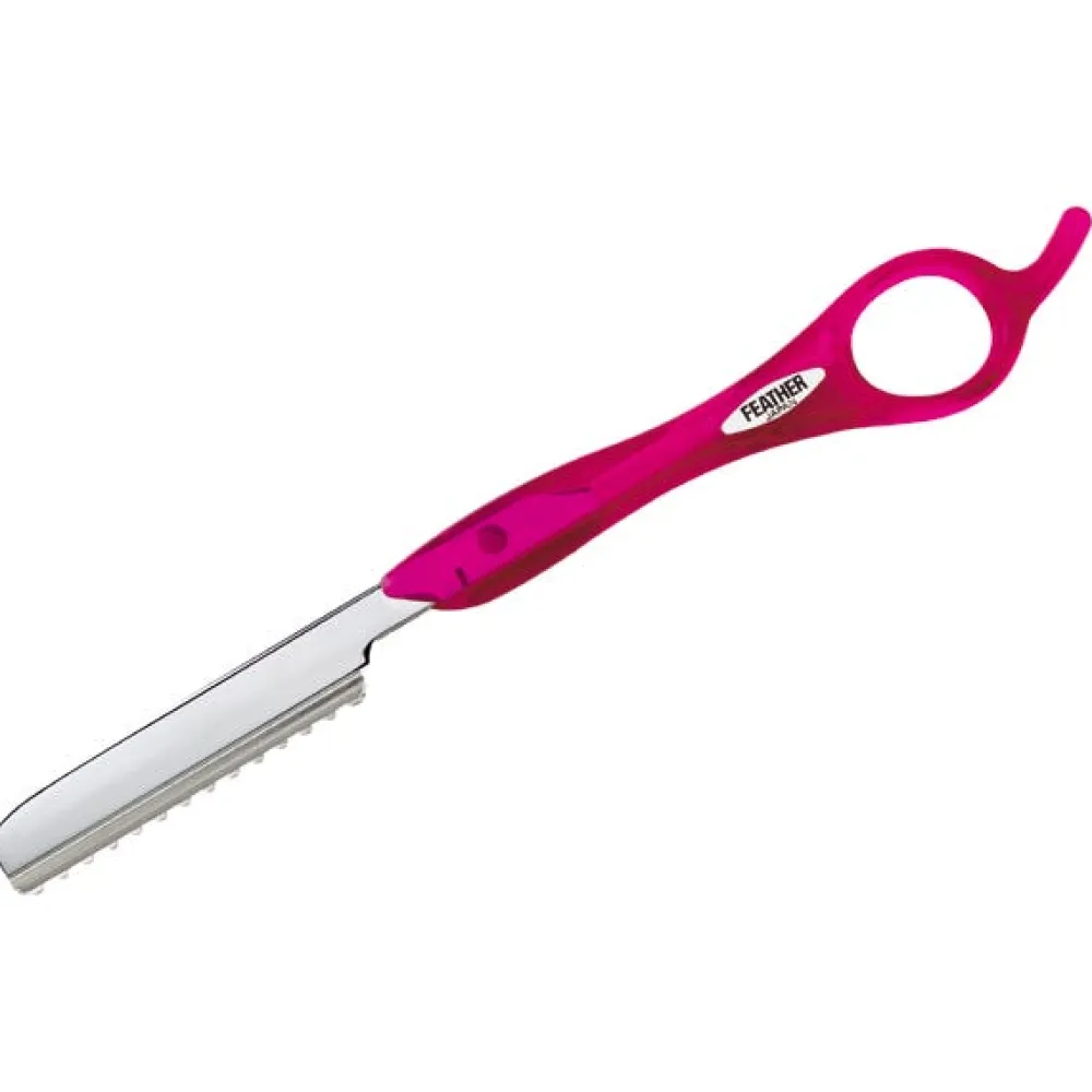 Razor Rasiermesser pink-Feather