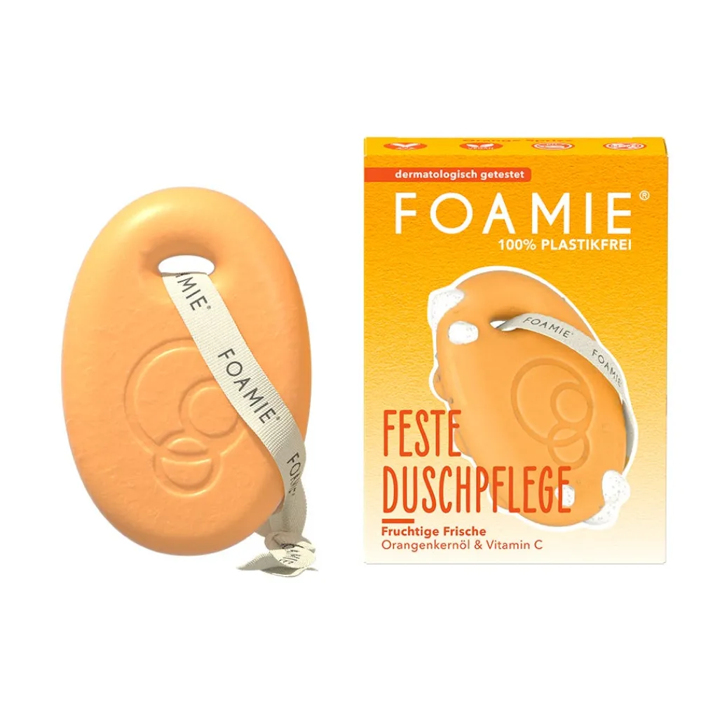 Feste Duschpflege Orange Sprizz-FOAMIE New