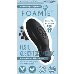 FOAMIE Hagel Nature|Gesicht|Feste Gesichtsreinigung Too Coal to Be True 60 g