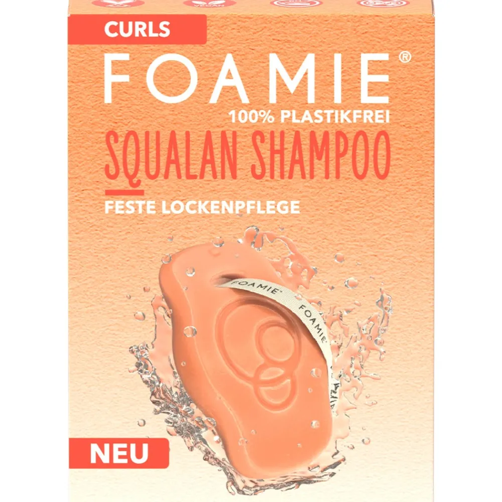 FOAMIE Hagel Nature| Shampoo|Festes Shampoo Curls mit Squalan
