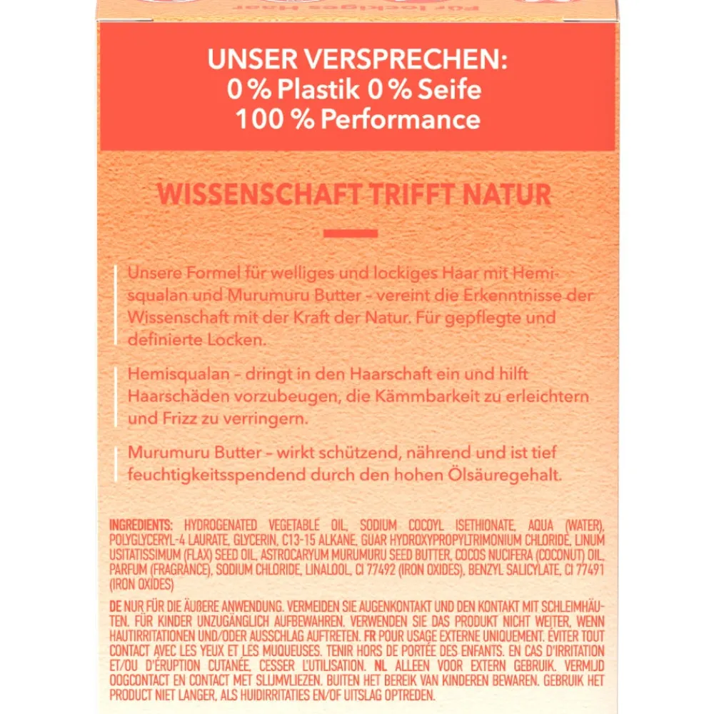 FOAMIE Hagel Nature| Shampoo|Festes Shampoo Curls mit Squalan