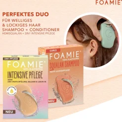 FOAMIE Hagel Nature| Shampoo|Festes Shampoo Curls mit Squalan