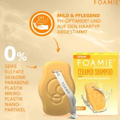 Festes Shampoo Repair mit Ceramid-FOAMIE Hot