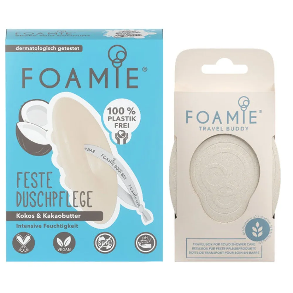 FOAMIE Körper|Shake Youre Coconuts Duschpeelin Pflegeset