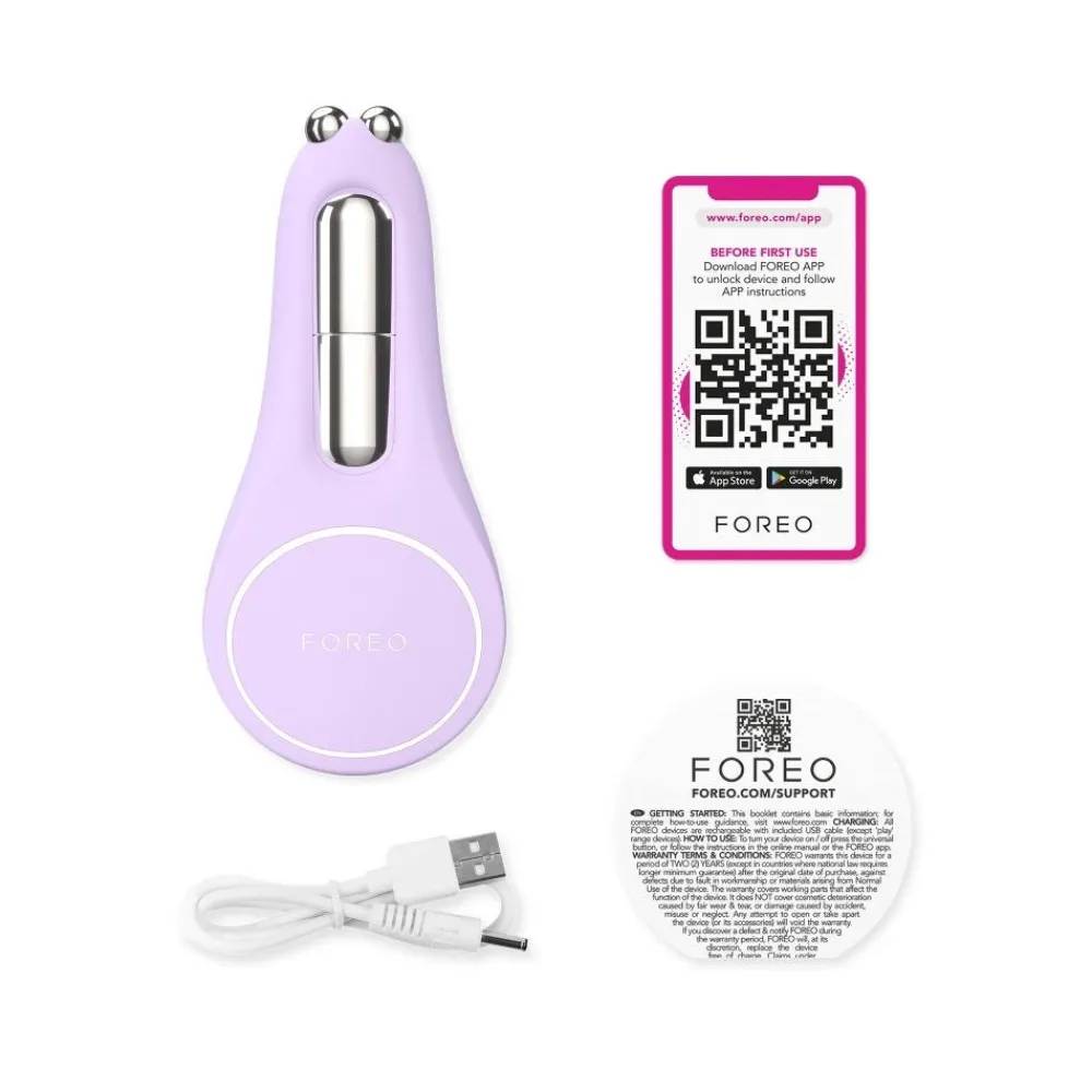 FOREO Sweden Lippenpflege|Hautverjüngung|BEAR 2 eyes & lips Lavender