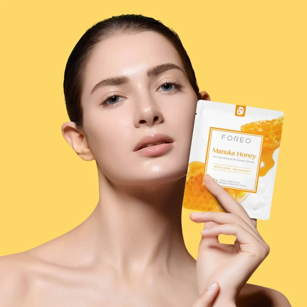 Farm To Face Collection Sheet Masks Manuka Honey 3 Stück-FOREO Sweden Best