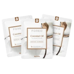FOREO Sweden Gesicht|Farm To Face Collection Sheet Mask Coconut Oil 3 Stück