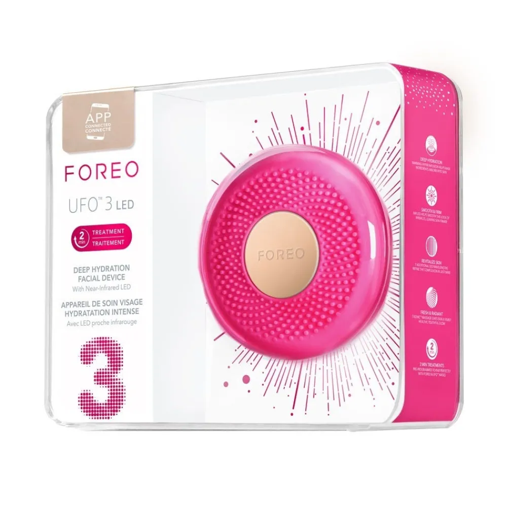 UFO 3 LED Fuchsia-FOREO Sweden
