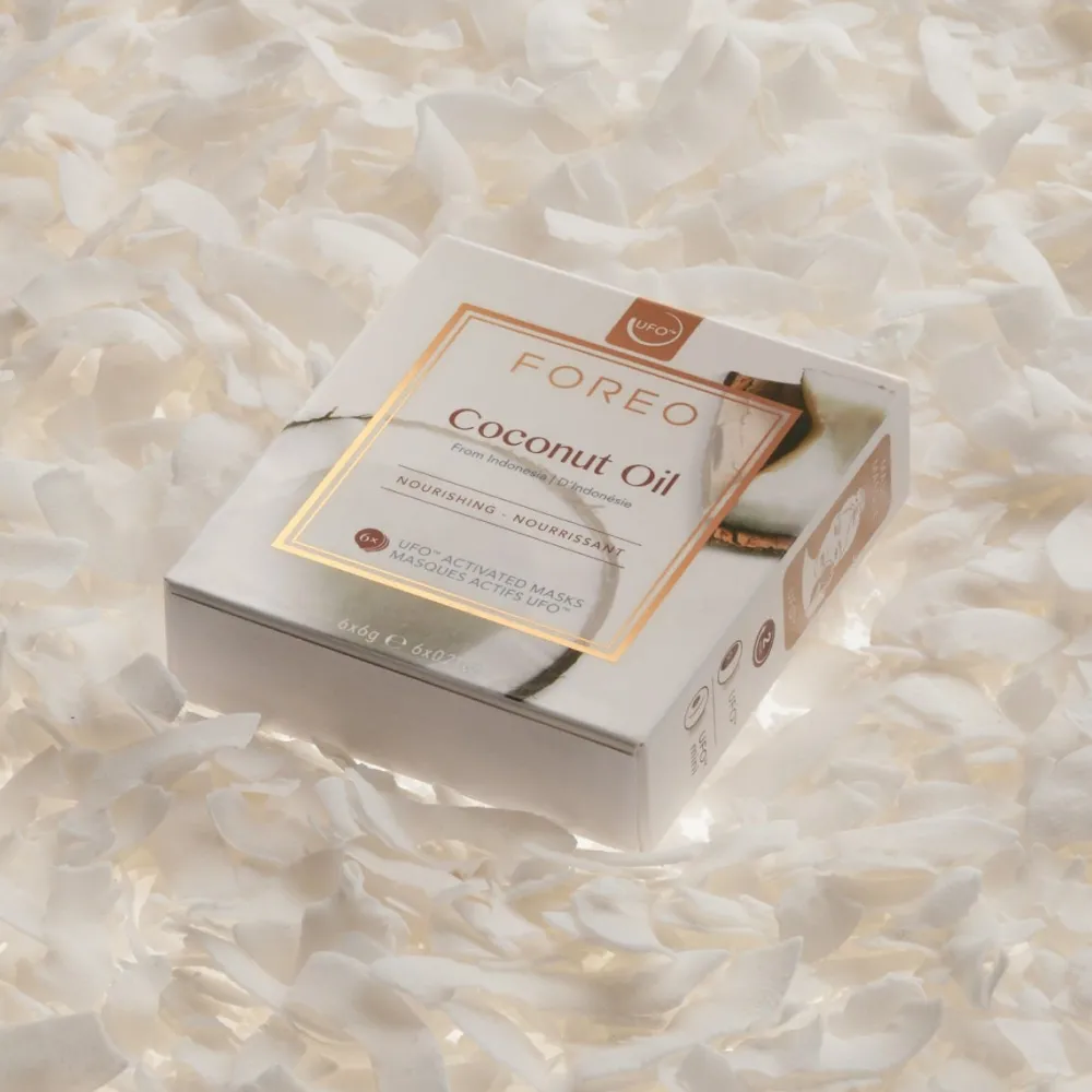 FOREO Sweden Gesicht|UFO Mask Coconut Oil 7 Stück