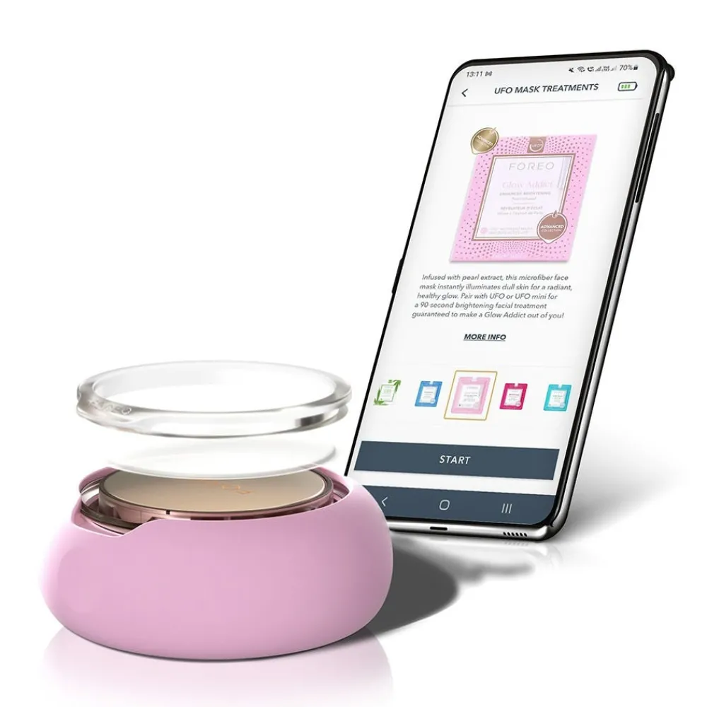 FOREO Sweden Hautverjüngung|Gesicht^UFO Mask Glow Addict 2.0 6 Stück