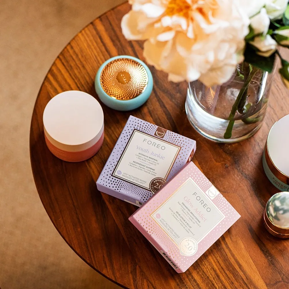 FOREO Sweden Hautverjüngung|Gesicht^UFO Mask Glow Addict 2.0 6 Stück