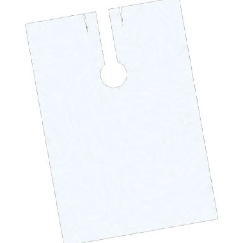 Einmal-Frisierumhänge geprägt, 140x100cm-Fripac Discount