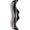 Fripac Bartpflege|Kämme & Bürsten^Schnurrbartkamm gewellt 9,0 cm