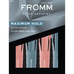 Essentials Alligator-Clips Rosa/Blau 4 Stück-Fromm Hot