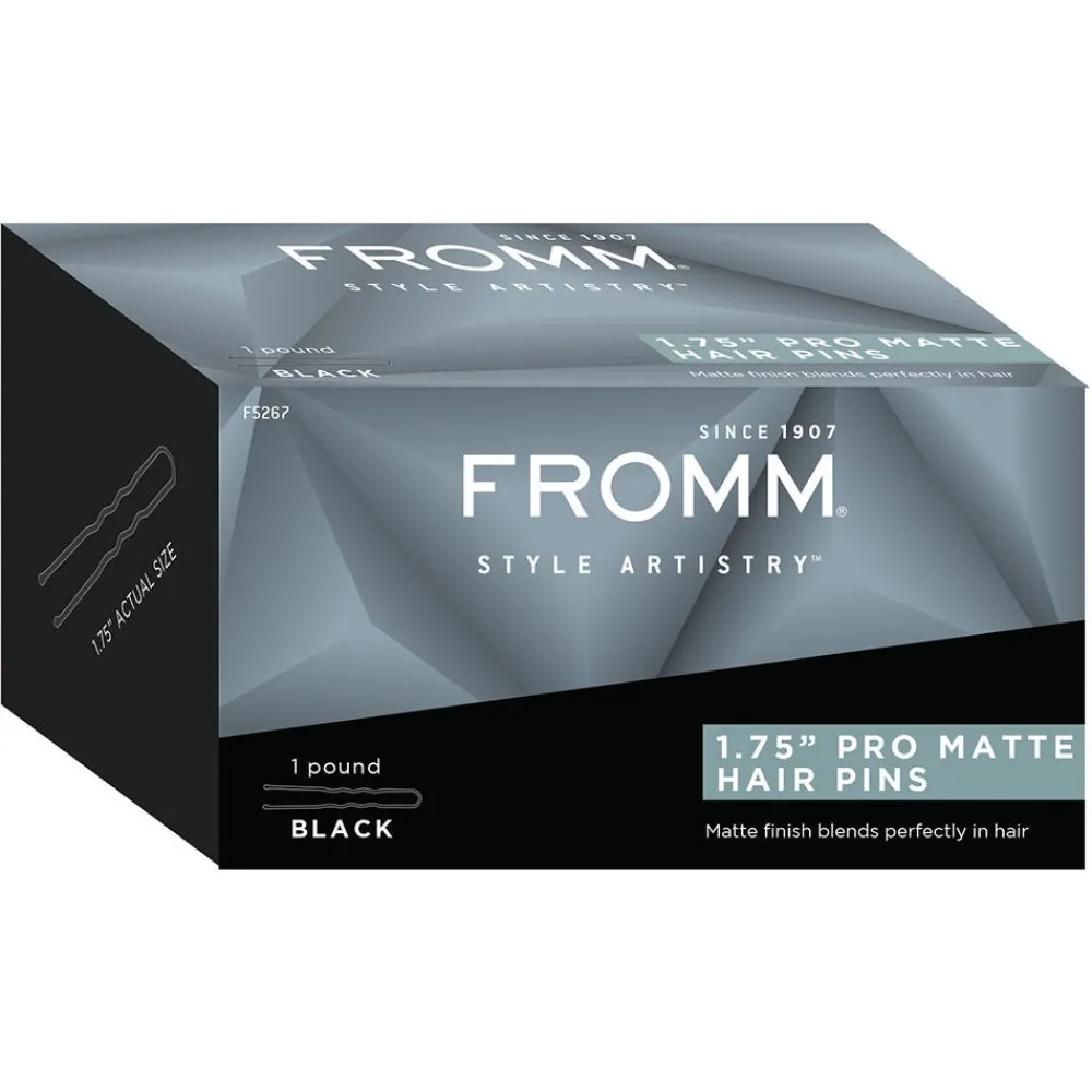 Essentials Haarklemmen Schwarz 1.75 Inch 750 Stück-Fromm Discount
