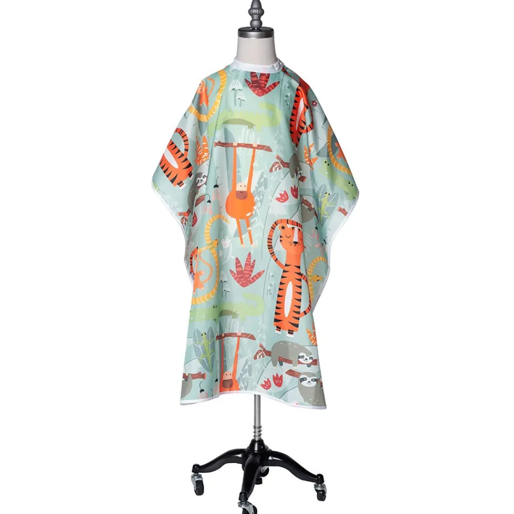 Kinder Haarstyling Umhang Dschungel-Fromm New