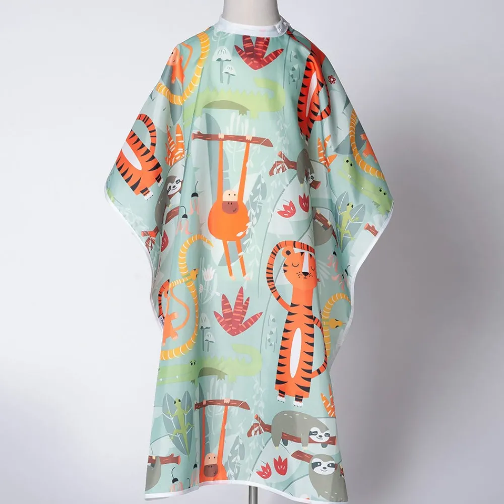 Kinder Haarstyling Umhang Dschungel-Fromm New