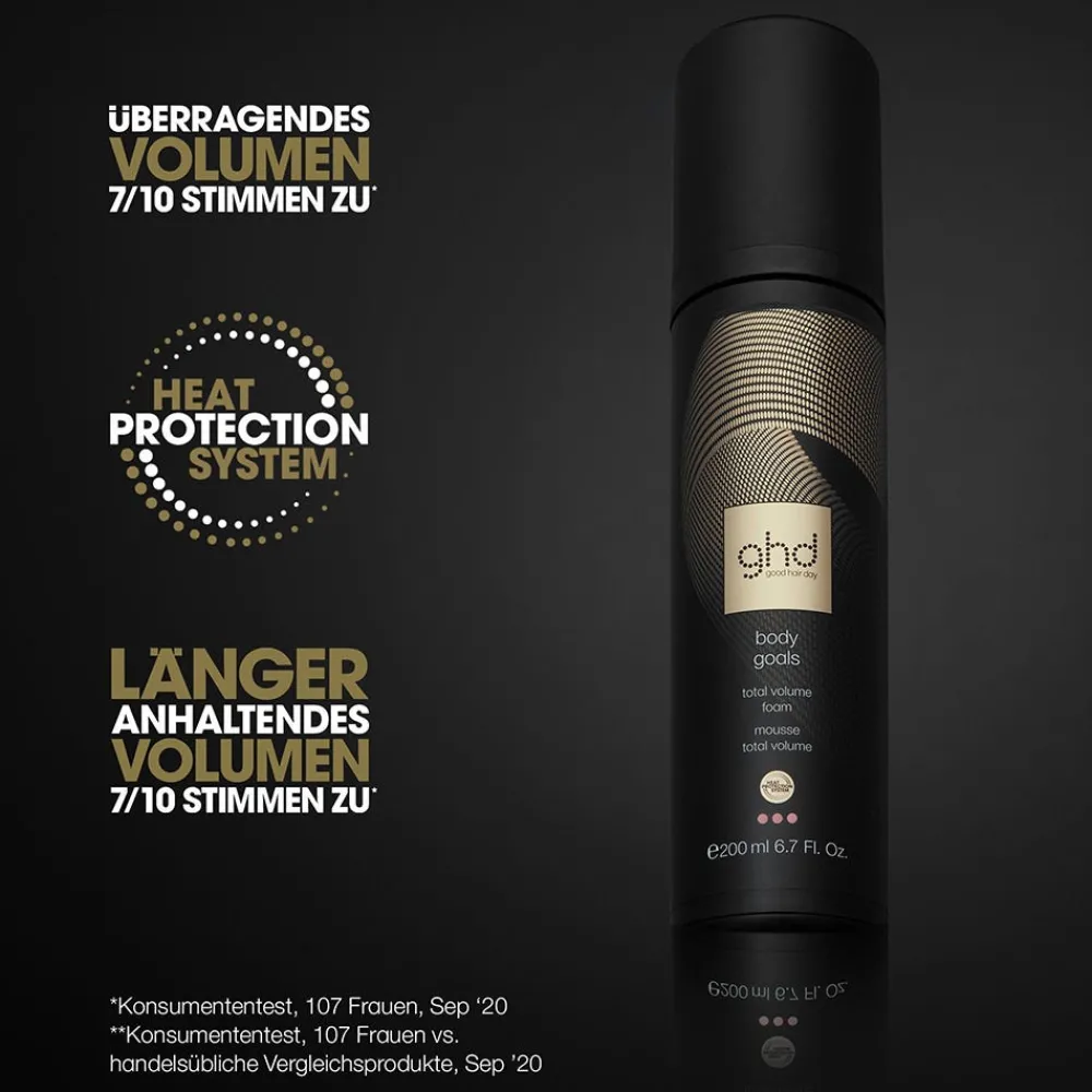 ghd Haarspray & Haarlack|body goals - total volume foam