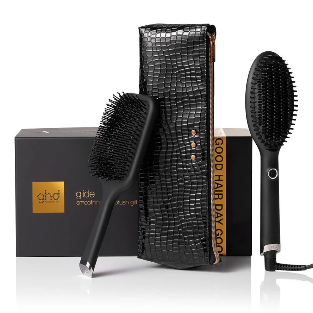 ghd Glätteisen|Glätteisen^glide Hot Brush Geschenkset