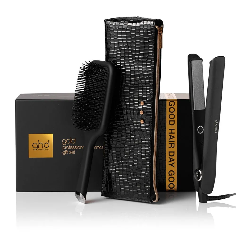 ghd Glätteisen|Glätteisen|gold Styler Geschenkset