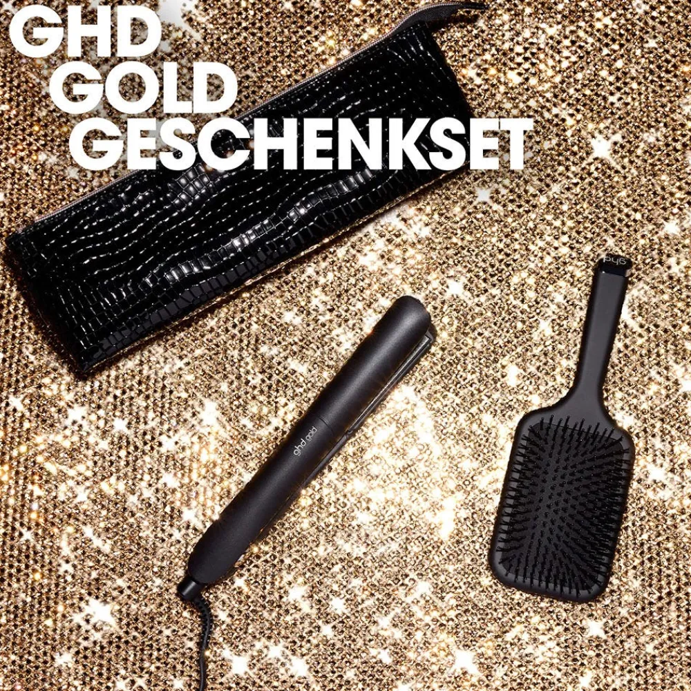 ghd Glätteisen|Glätteisen|gold Styler Geschenkset