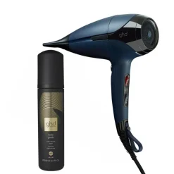ghd Haartrockner|Haartrockner|helios Haartrockner blau & body goals Volumschaum Pflegebundle