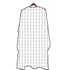 GØLD´s Frisierumhänge^Barber Umhang - White Pattern