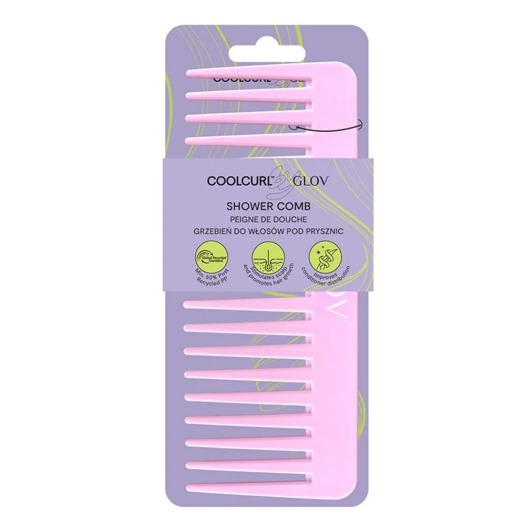 GLOV Hagel Nature|Kämme^COOLCURL Comb Shower