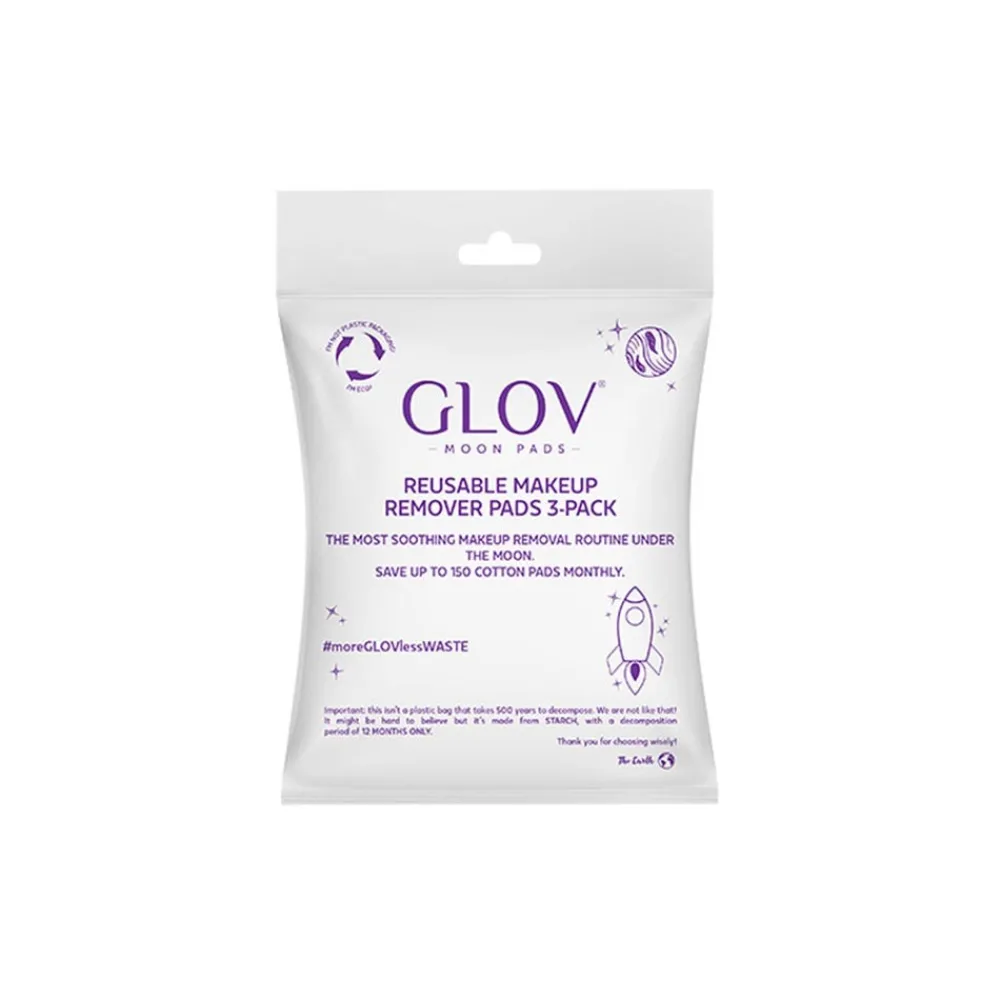 GLOV Gesicht|ECO Moon Pads pink 3 Stück