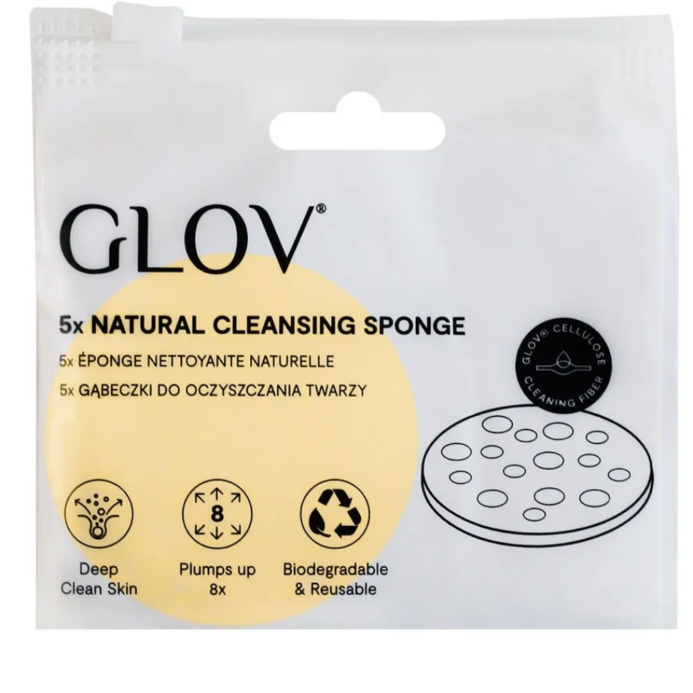 GLOV Hagel Nature|Gesicht|Natural Cleansing Pad 5 Stück