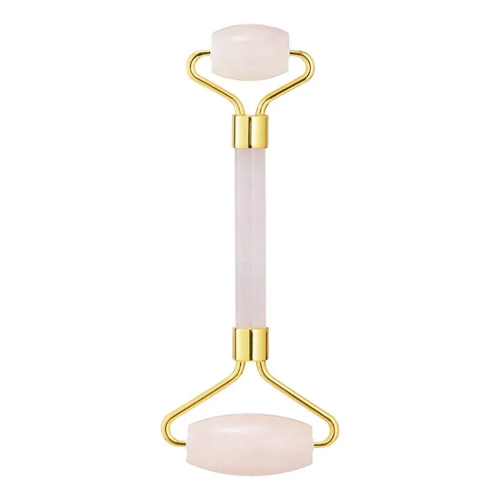 GLOV Gesicht^Pink Quartz Facial Roller