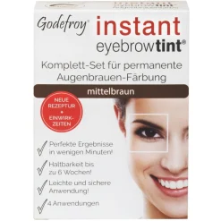 GODEFROY Augenbrauen- & Wimpernfarbe|Gesicht^Instant Eyebrow Tint Mittelbraun