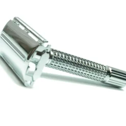 Doppelklingen-Rasierer verchromt-Golddachs Best