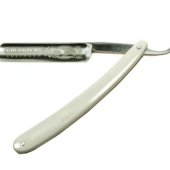 Golddachs Rasur|Rasiermesser, weiß