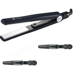 Golden Curl Glätteisen|Glätteisen|Tourmaline Glätteisen (Black & White)