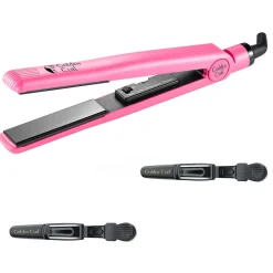 Golden Curl Glätteisen|Glätteisen|Tourmaline Glätteisen (Pink)
