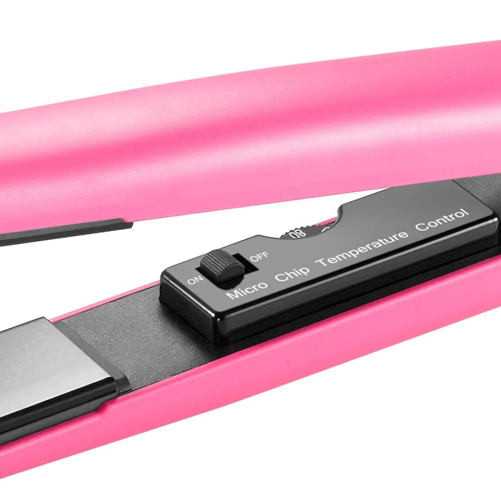 Golden Curl Glätteisen|Glätteisen|Tourmaline Glätteisen (Pink)