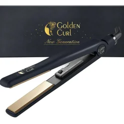 Golden Curl Glätteisen|Glätteisen^Tourmaline/Titanium Glätteisen (Gold)