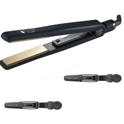 Golden Curl Glätteisen|Glätteisen^Tourmaline/Titanium Glätteisen (Gold)