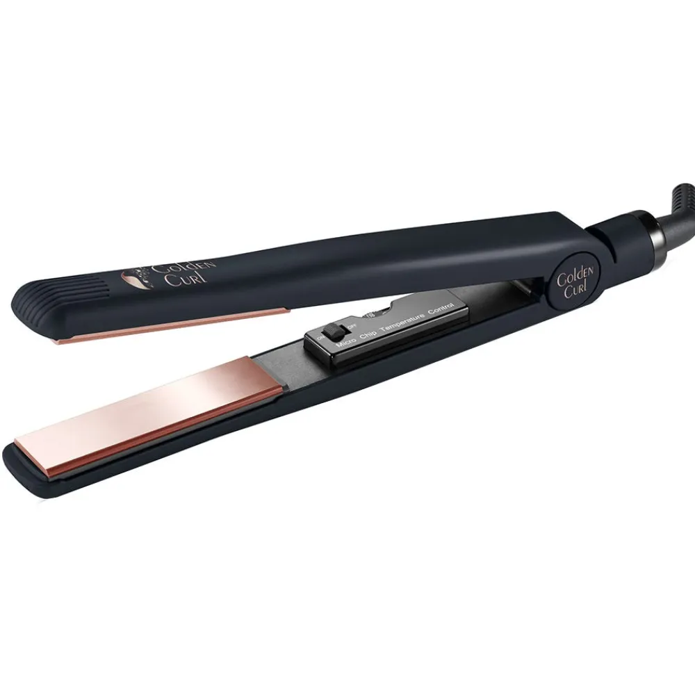 Golden Curl Glätteisen|Glätteisen^Tourmaline/Titanium Glätteisen (Rose Gold)