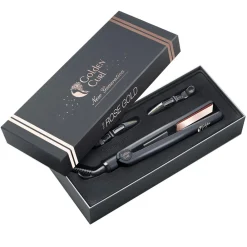 Golden Curl Glätteisen|Glätteisen^Tourmaline/Titanium Glätteisen (Rose Gold)