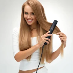 Golden Curl Glätteisen|Glätteisen^Tourmaline/Titanium Glätteisen (Rose Gold)