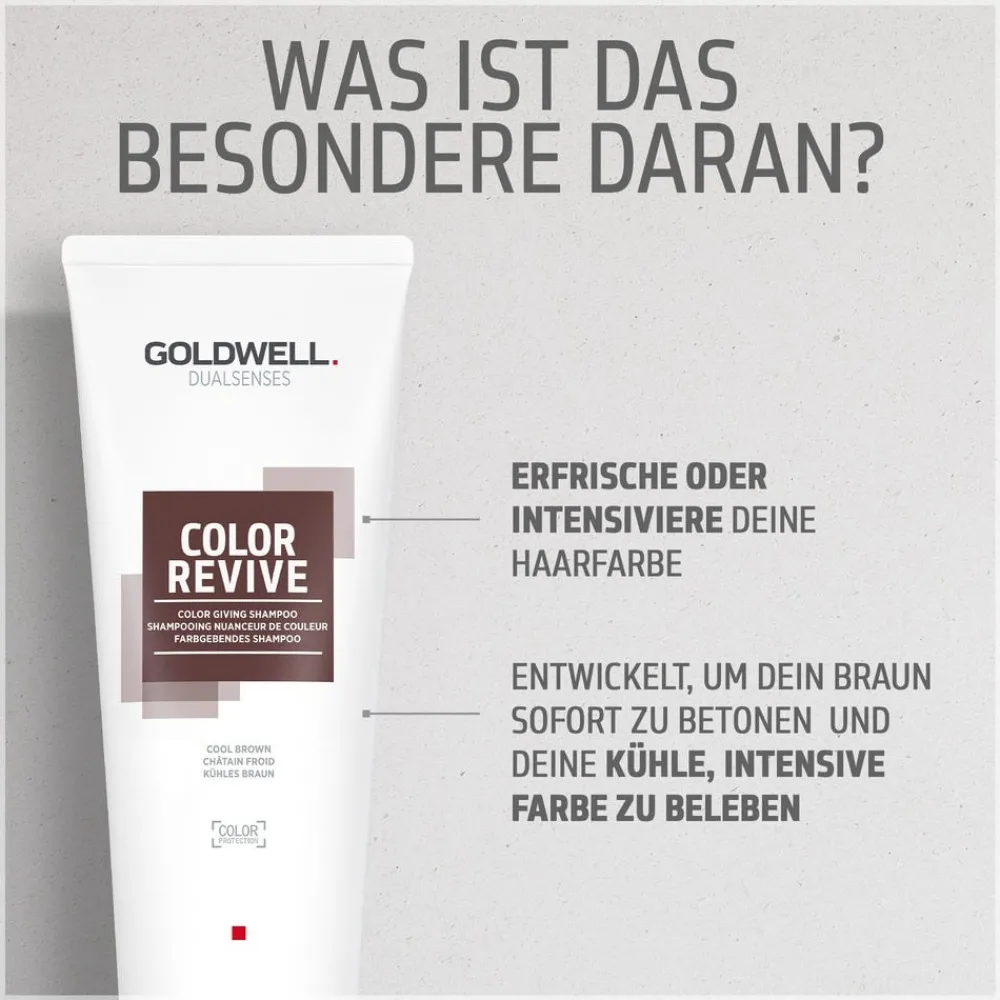 Goldwell Shampoo^Dualsenses Color Revive Shampoo Kühles Braun 250 ml