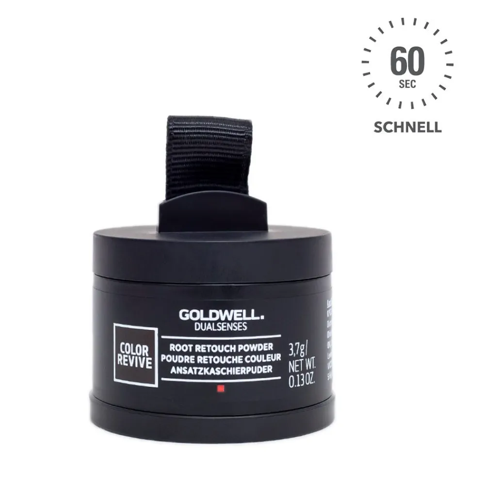 Goldwell Haarverdichtung|Dualsenses Color Revive Ansatzpuder Dunkelbraun bis Schwarz 3,7 g