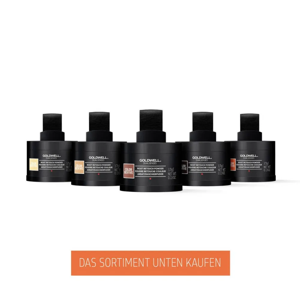 Goldwell Haarverdichtung|Dualsenses Color Revive Ansatzpuder Dunkelbraun bis Schwarz 3,7 g
