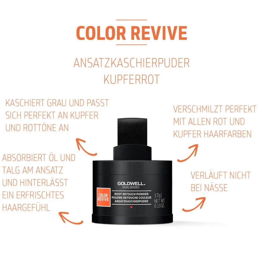 Goldwell Haarverdichtung^Dualsenses Color Revive Ansatzpuder Kupferrot 3,7 g