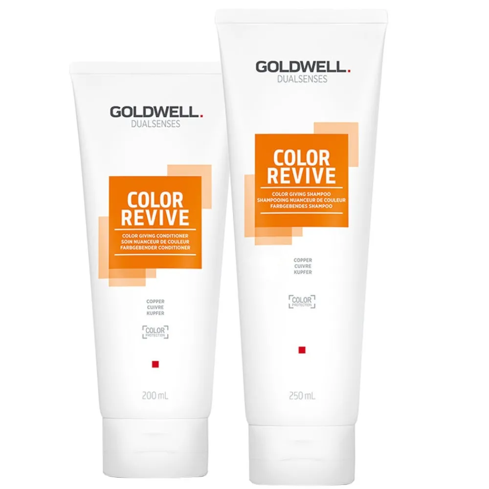 Goldwell Conditioner| Shampoo^Dualsenses Color Revive Bundle Kupfer
